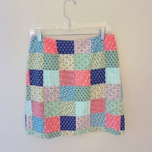 Vineyard Vines Patchwork Skirt, size 2